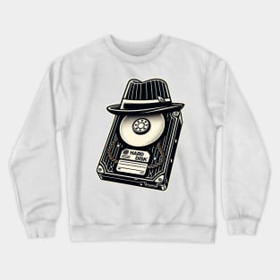 Hard Disk Crewneck Sweatshirt